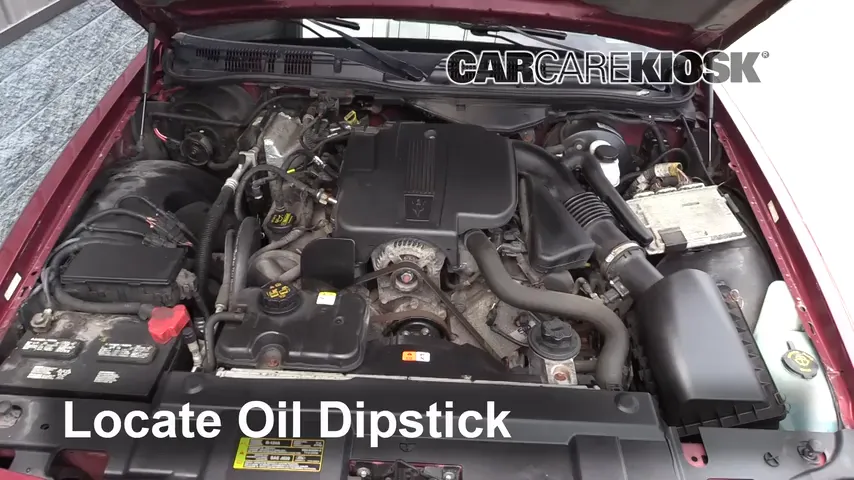 2011 Ford Crown Victoria LX 4.6L V8 FlexFuel Oil Check Oil Level